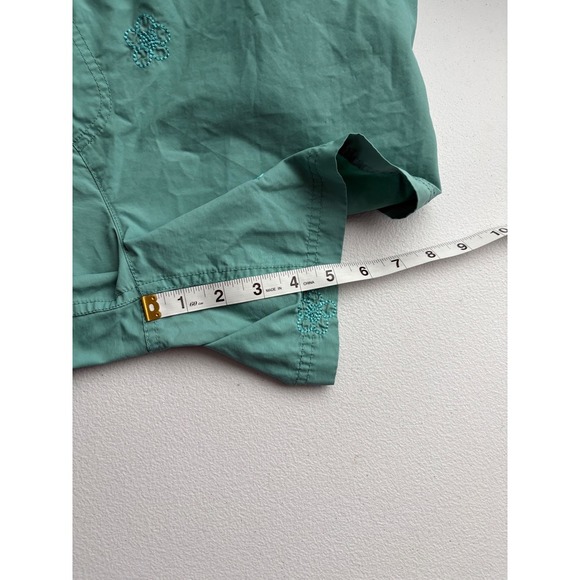 Urban Outfitters Mens Embroidered Floral Swim Trunks Shorts - Large - Picture 6 of 6